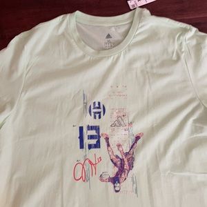 NWT Adidas James Harden Green T-Shirt XL